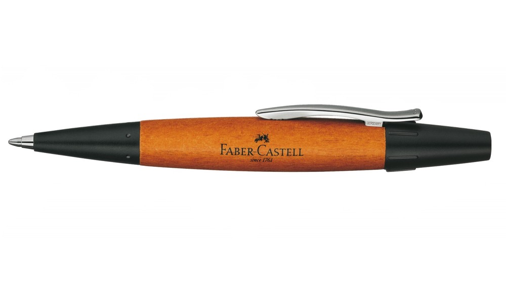 Faber Castell - E-Motion - Stilografica - Wood moka