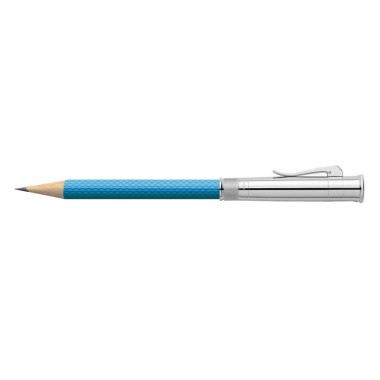 GRAF VON FABER-CASTELL MATITA PERFETTA GUILLOCHE BLU GOLFO