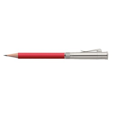 GRAF VON FABER-CASTELL MATITA PERFETTA GUILLOCHE ROSSO INDIA